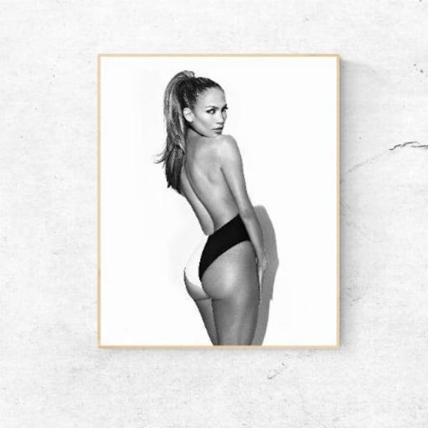 DIGITAL Jennifer Lopez Poster, J.Lo picture, Printable Picture Download Print Digital