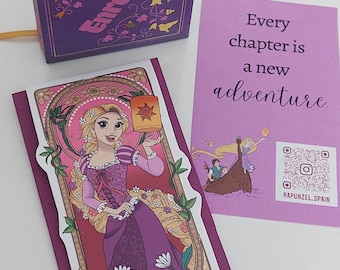 Tangled Rapunzel magnetische bladwijzers en stickers Spanje Disney prinses Tangled Rapunzel