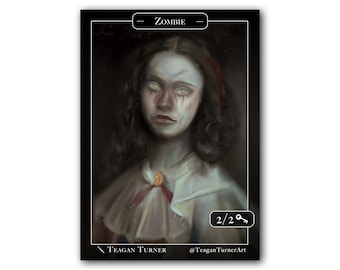 2/2 Zombie Kreatur Token für MTG (Magic the Gathering)