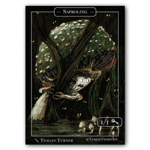 Saproling Creature Token for MTG (Magic the Gathering)