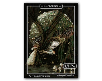 Żeton stworzenia Saproling do MTG (Magic the Gathering)