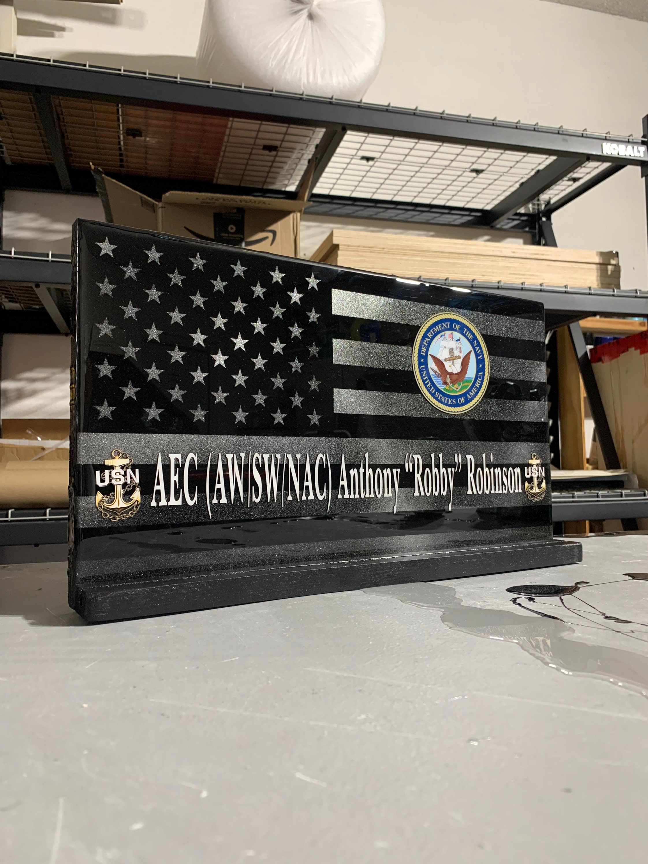 Desktop Epoxy Flags - Etsy