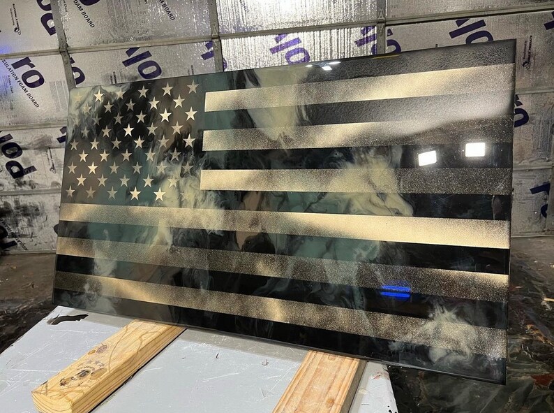 Adapter (camouflage) Epoxy Flag! - Etsy