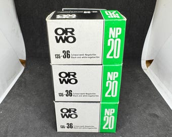 Orwo NP 20  B&W  35mm film expired film