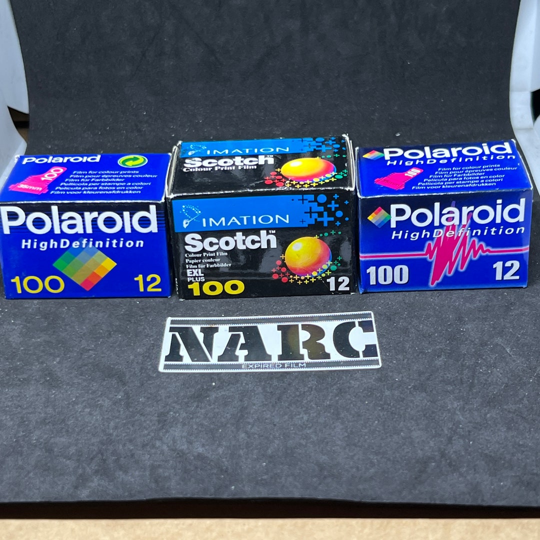 Polaroid & Scotch Imation 100 Color 35mm Expired Film Lot of 3 Films - Etsy