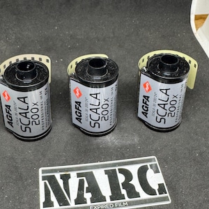 Agfa Scala 200x Black White Slide 35m film