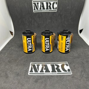 3x Kodak Ultra Gold 400 35mm expired film auction for 3 films