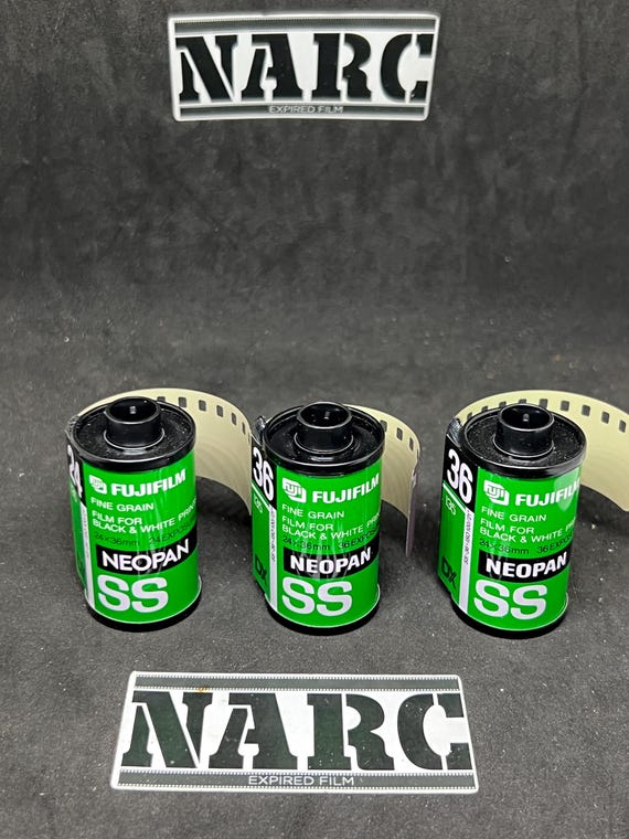 Fuji Film Neopan SS 100 Black White 35mm Expired Film - Etsy