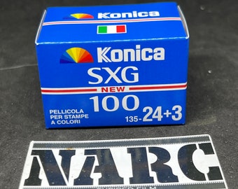 Konica SXG 100 35mm expired film color 27 exp