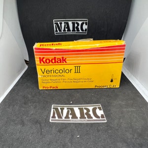 5x Kodak Vericolor III 160 120 film Professional