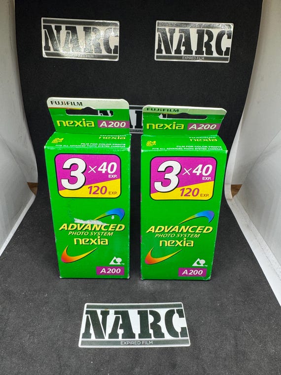 Lote De Filme Vencido APS Fuji Advanced Nexia A200 40 Exposições