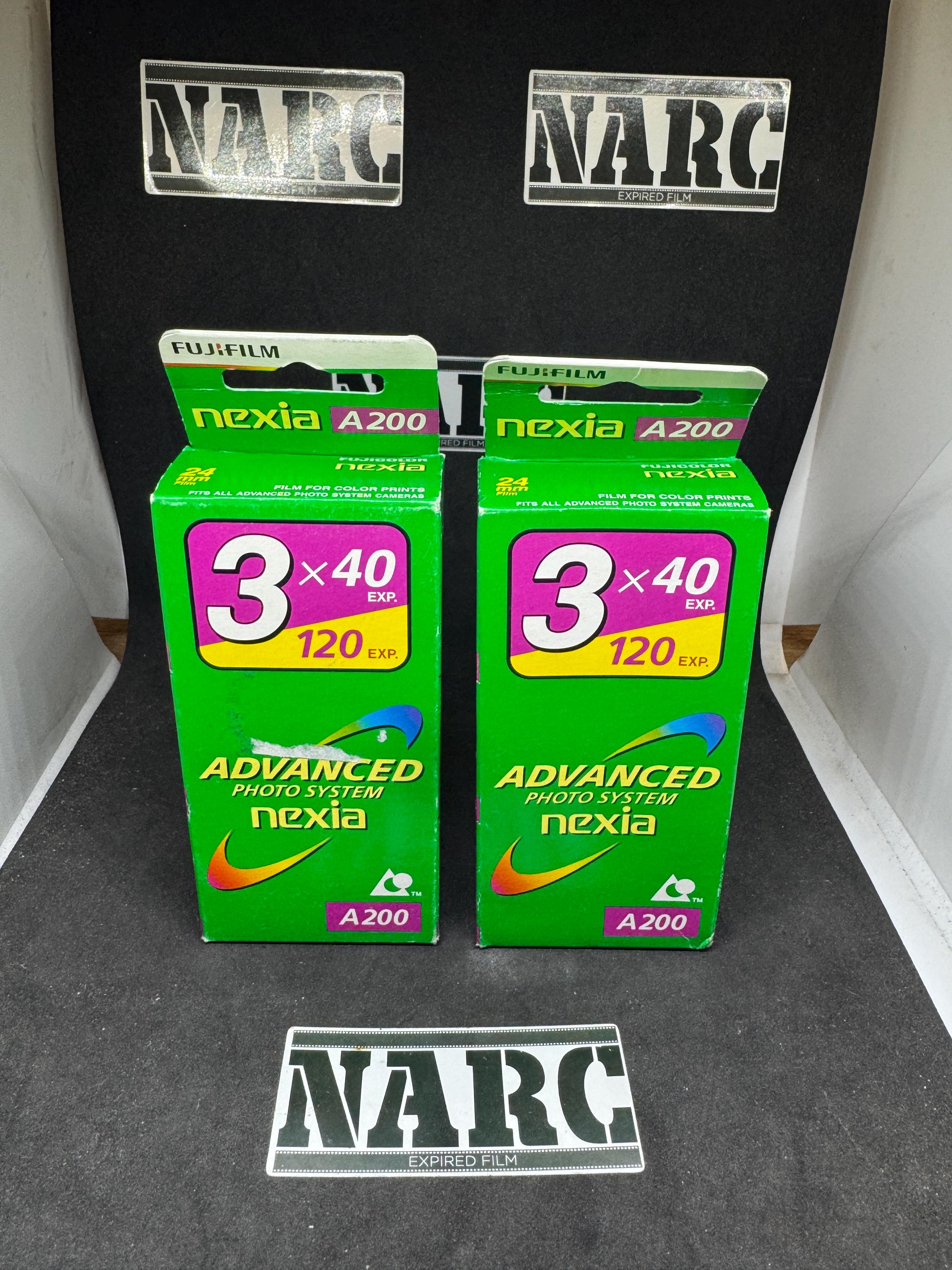 Lote De Filme Vencido APS Fuji Advanced Nexia A200 40 Exposições - Main Image