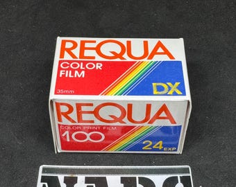 Filme colorido Requa 100 24 exp - filme 35 mm filme muito raro