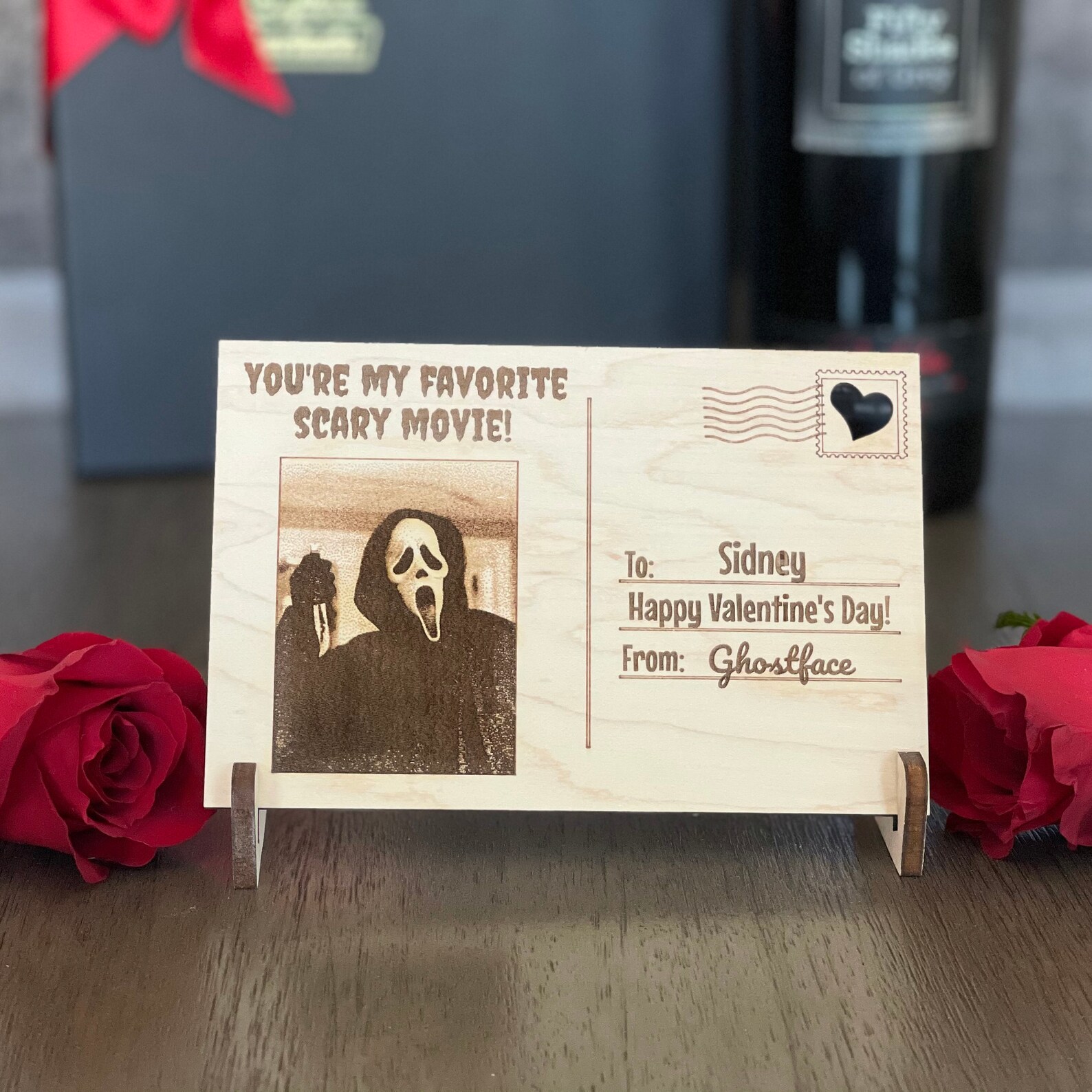 Horror Postcard Scary Movie Ghostface Horror Gifts Horror Etsy