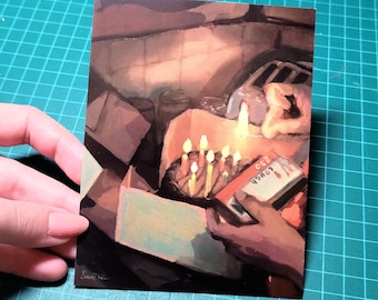 Art Prints! -- postcard sized prints of original art