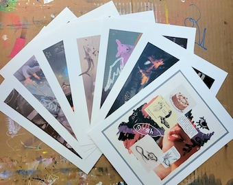 Collage Art Prints! - 8.5 x 11 inches