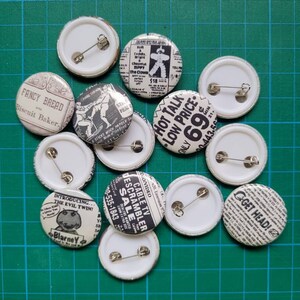 Vintage Ads - Pinback Buttons (with Mystery Pack Option!) - Etsy