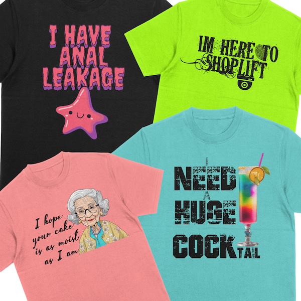 Ugly T-shirt 4 Design Bundle |  Ugly shirt | Girls Trip Ugly shirt exchange | Airport Shirt Challenge | Funny shirt exchange | Shirt Humor
