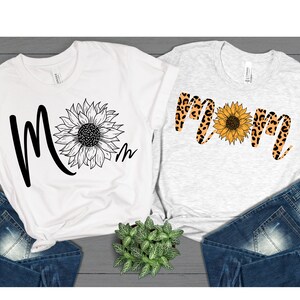 Sunflower svg , Mom SVG files for cricut / Instant Download Fot Cricut Design Space