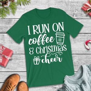 Coffee & Christmas Cheer SVG: Cricut, Silhouette, and More (Digital Download)
