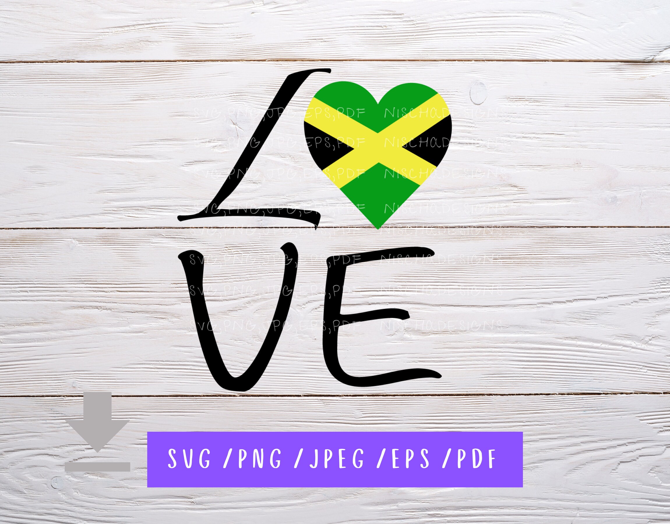 Download Love Jamaica SVG African American Proud SVG files for ...