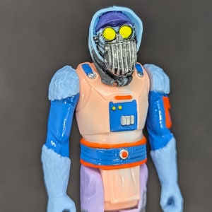 Whichdoctor (painted) by Tiddy Bean Toys. Hand painted, molded and cast. 3 points of articulation.