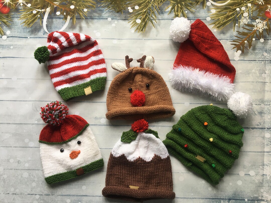 Baby Christmas Hats Etsy UK