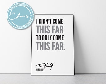 Come This Far Quote Etsy