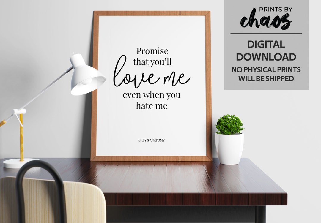 Grey's Anatomy Print 