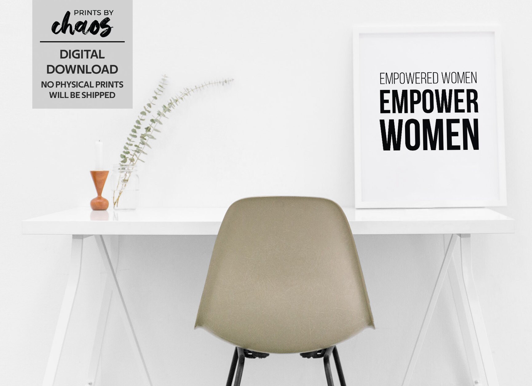 Empowered Women Empower Women Printable Art Feminism Print Girl Power ...