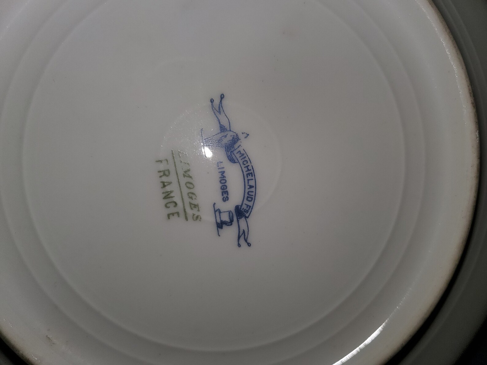 Michelaud Freres limoges dessert plates. Berries Etsy