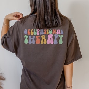 Ergotherapie Shirt ergotherapeut Tee ergotherapeut Shirt OT Gift OT Tee OT Shirt ergotherapie Student Gift afbeelding 1