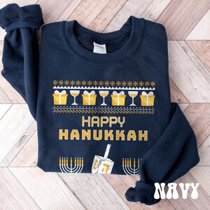 Happy hanukkah sweatshirt