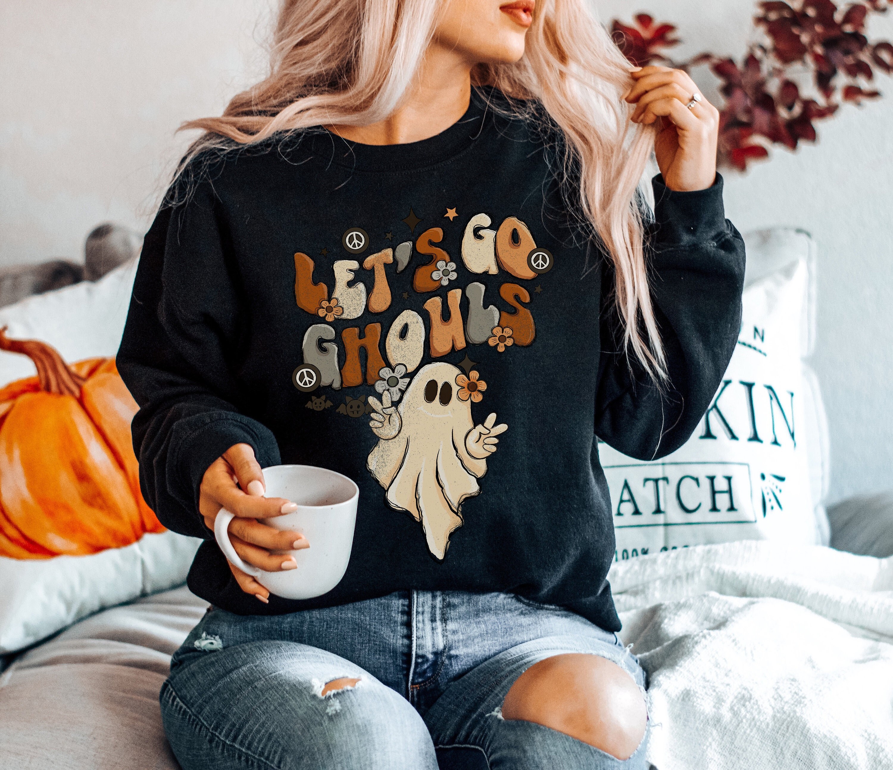 Halloween Crewneck - Etsy