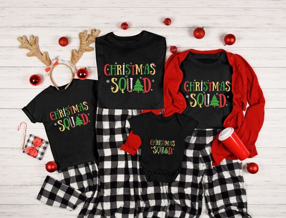 Matching Family Christmas Pajamas Family Christmas Pjs Family Shirts Pajama Set Matching Family Pjs Family Pajamas Funny Group Christmas Etsy