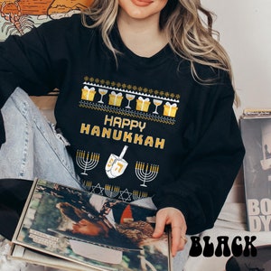 Happy hanukkah sweatshirt