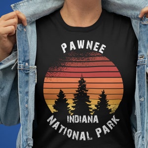 Pawnee Vintage Shirt, Parks & Rec Shirt, Vintage Shirt, Retro Shirt, Women's Shirt, Men's Shirt, Pawnee
