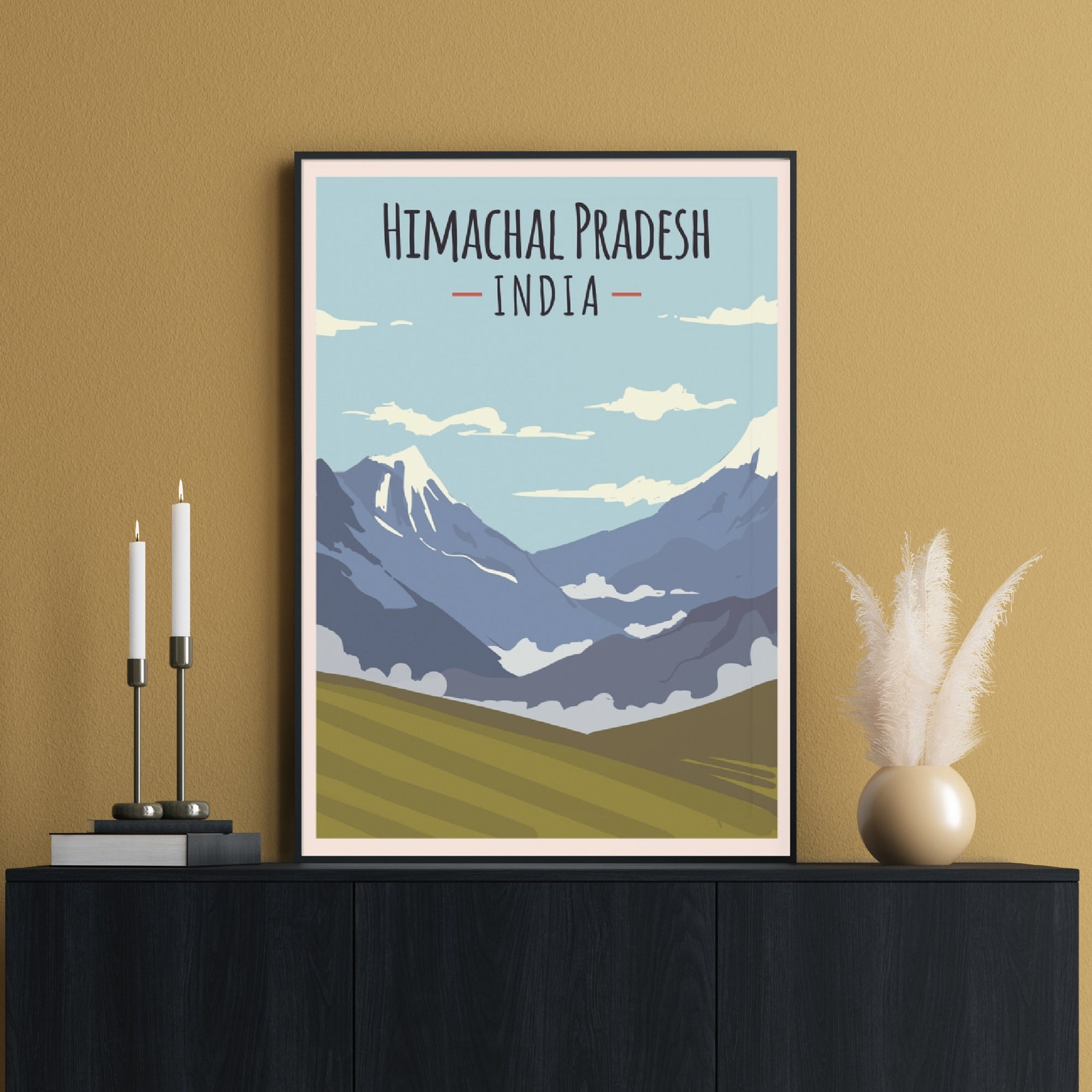 poster on himachal pradesh tourism