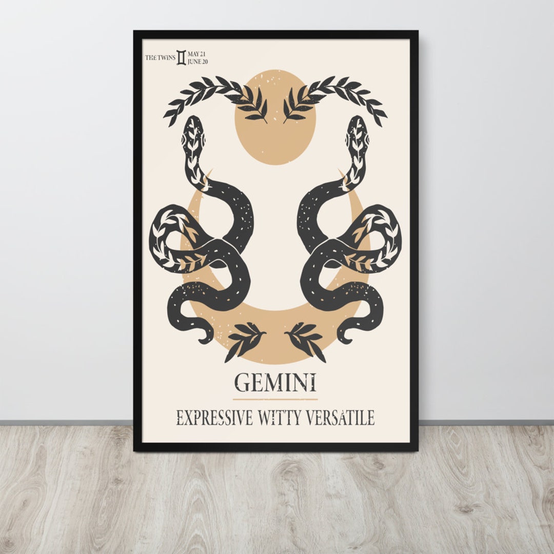 Gemini Astrology Print Gemini Zodiac Gifts Printable Wall - Etsy UK Gemini Astrology Print Gemini Zodiac Gifts Printable Wall - Etsy UK
