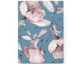 Floral Print Journal Etsy