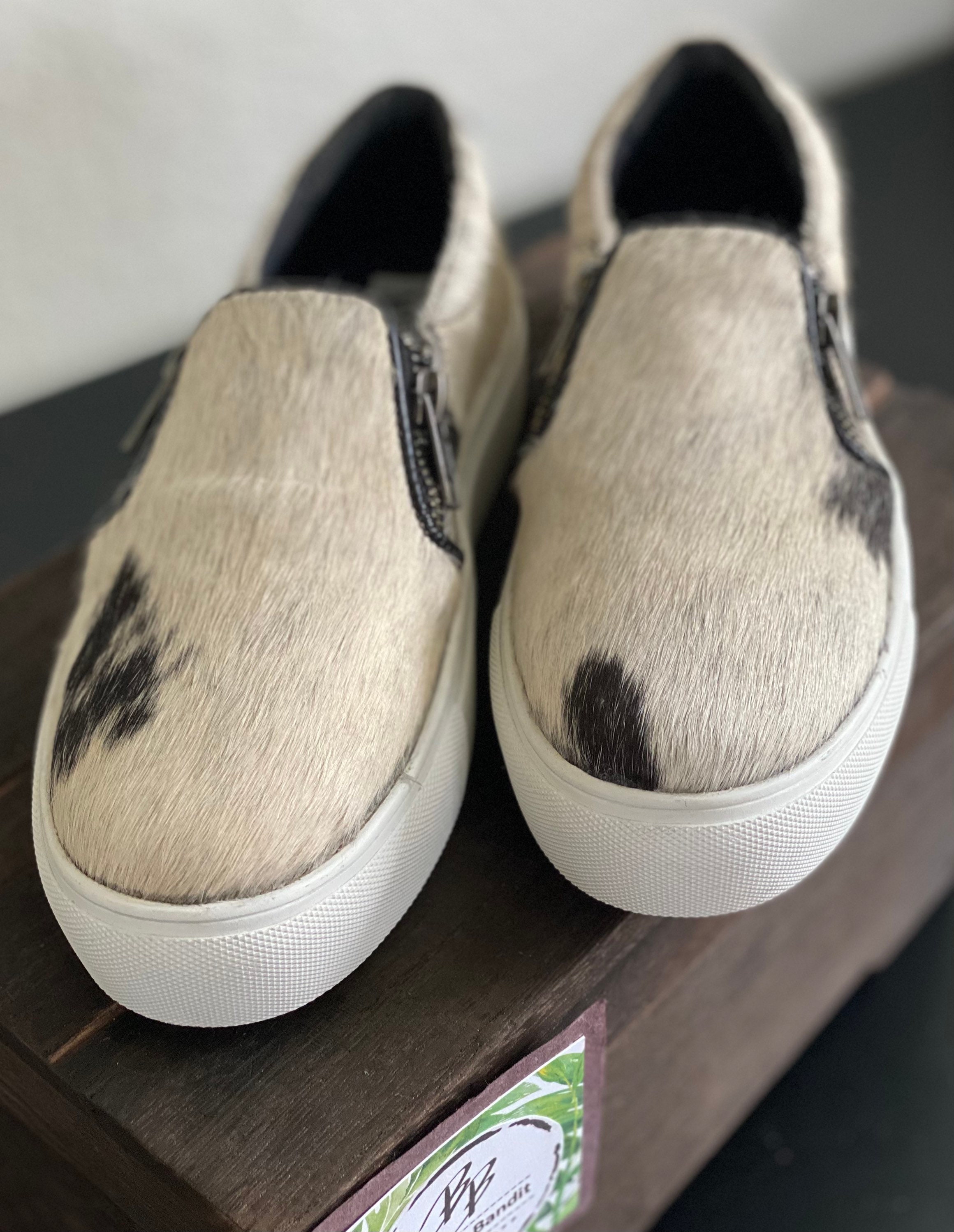 cowhide vans