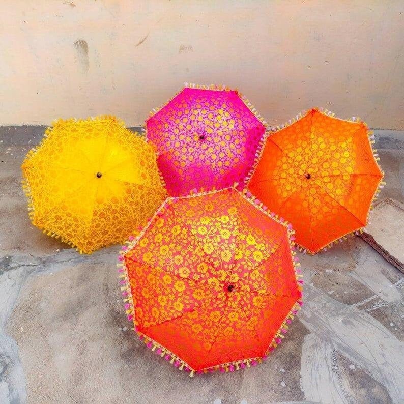 Wholesale Lots Indian Umbrella Decoration Umbrellas Etsy