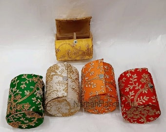 Bangle box Lot Of 100 Jewelry box, Wedding Favor, Bangle Box,Wedding Gift, Birthday Gift, Gift Box, Indian Bridesmaid box, Namahhandicraft