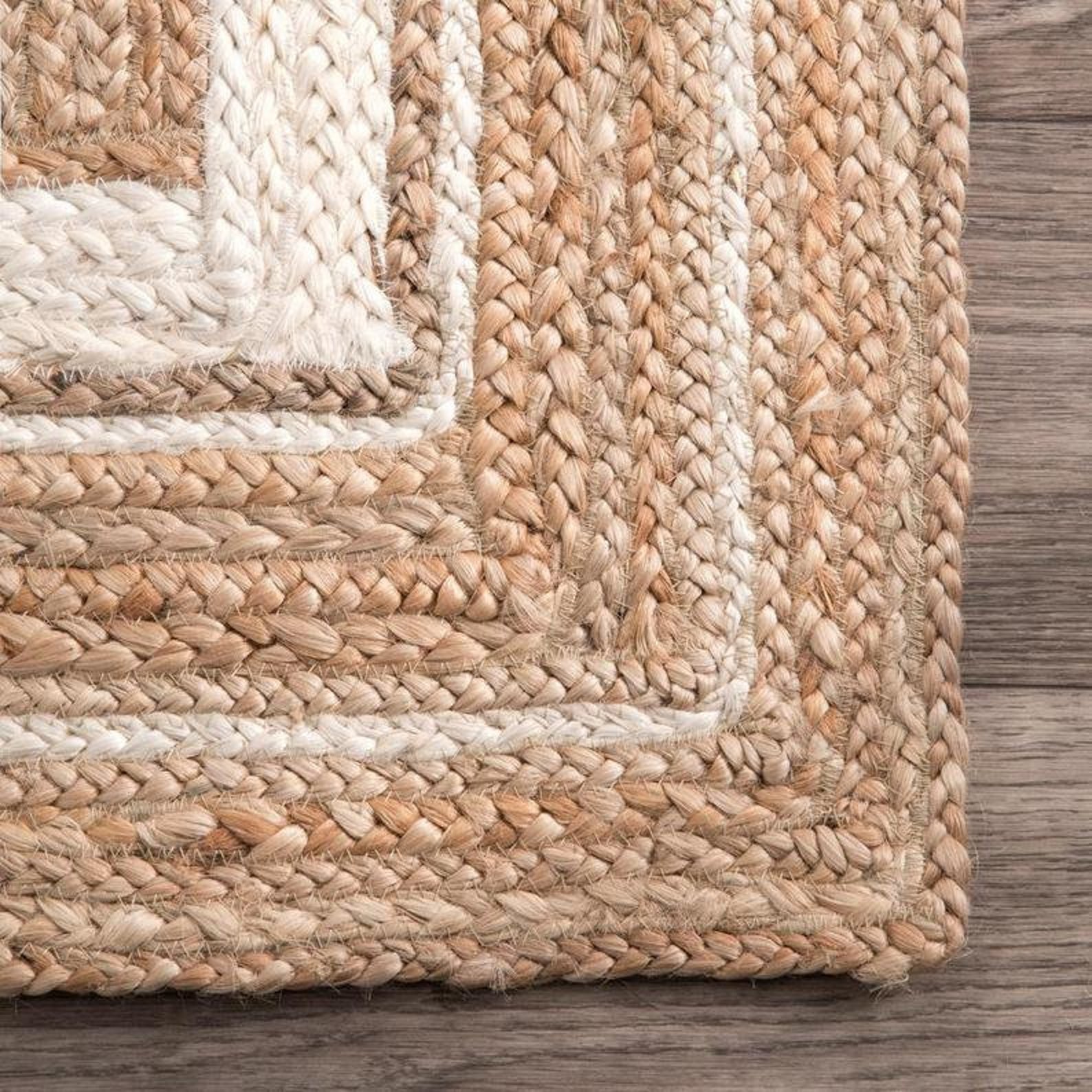 Jute Rug Farm House Area Rug Natural Boho Rug Living Room Rug Etsy