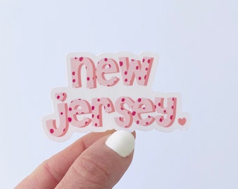 New Jersey Sticker | States