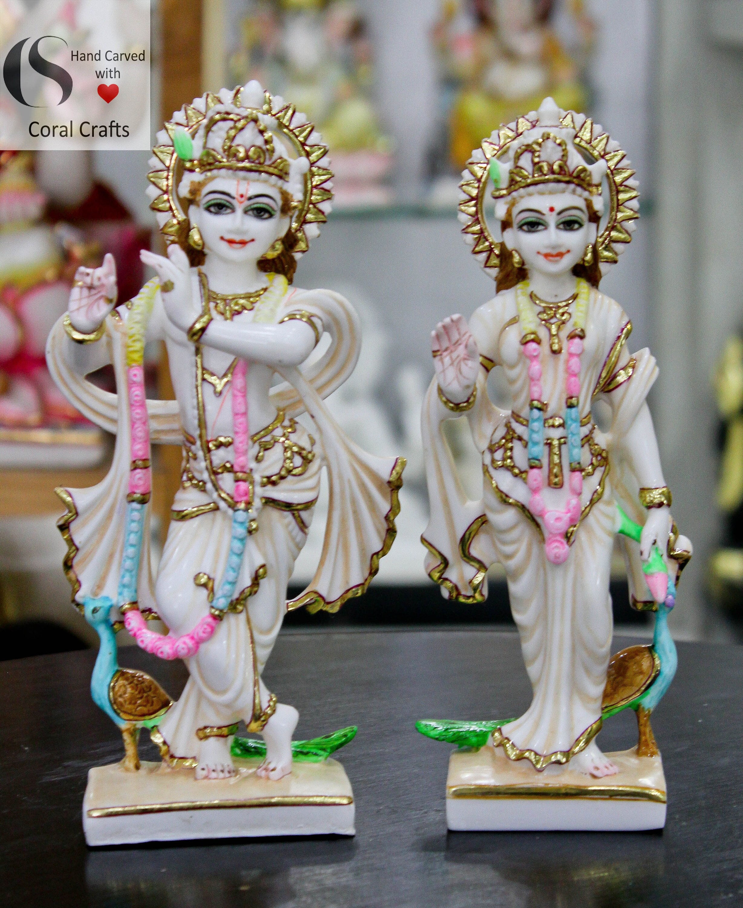 Radha Krishna Hare Krishna With Radha Statue Marble Radha 