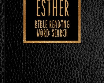 ESTHER - 10 Word Search Activities NWT Bible Reading | The More Important Things |  Pioneer Gift | JW Family Worship Activity