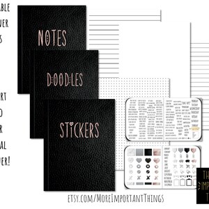 Printable Undated Digital Planner & Gratitude Journal The More Important Things Pioneer Planner JW Planner image 9