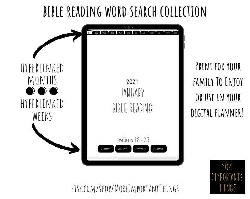 132 Bible Reading Word Search Leviticus 18 Judges 14 The More Important Things Pioneer Gift Family Worship Activity JW Games image 2