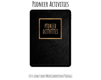 Pioneer Word Search, Word Scramble, and Scripture Match Up Activities  | The More Important Things |  Pioneer Gift | Family Worship Activity